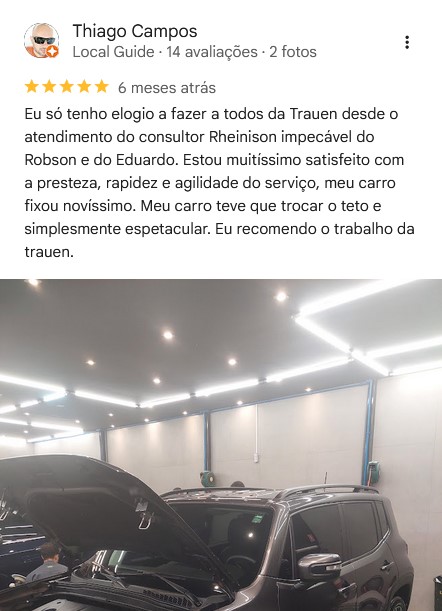 Avaliações da Melhor Oficina de Funilaria e Pintura de Goiânia